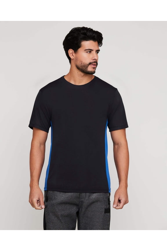 Men's ProFit Shirts Short Sleeve Polyamide T-Shirt with Side Detail