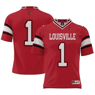 Youth ProSphere #1 Red Louisville Cardinals Men's Soccer Jersey