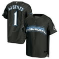 thumbnail image 1 of Men's ProSphere Black AJ Styles Phenomenal Baseball Jersey, 1 of 3