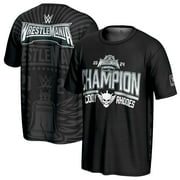 Men's ProSphere Black Cody Rhodes WrestleMania 40 Champion Sublimated T-Shirt