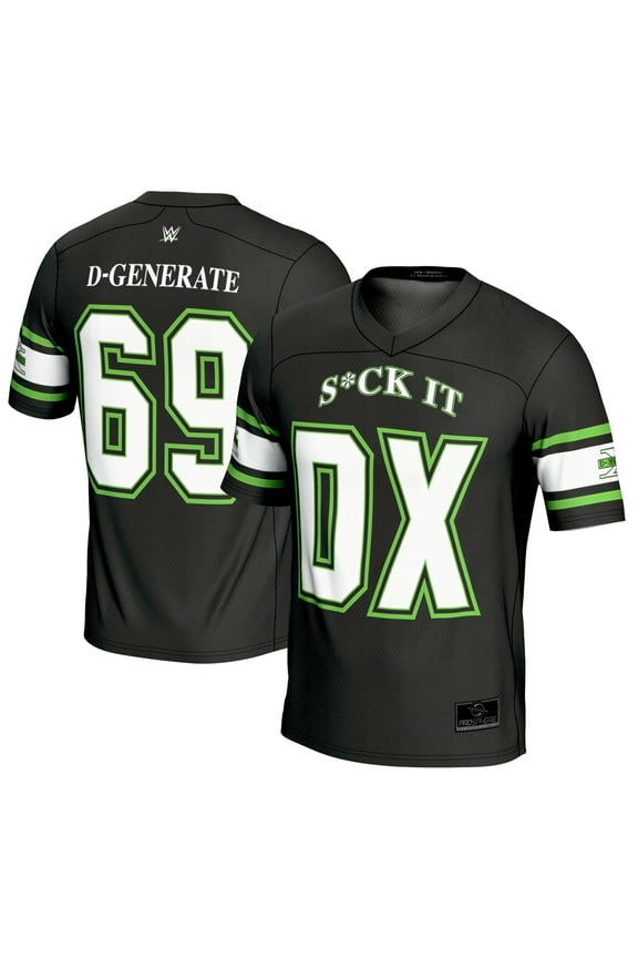 Men's ProSphere Black D-Generation X Football Fashion Jersey