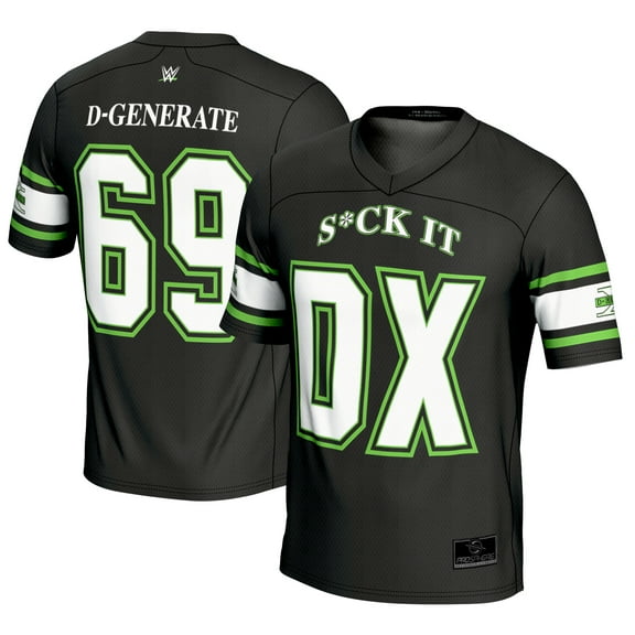 Men's ProSphere Black D-Generation X Football Fashion Jersey