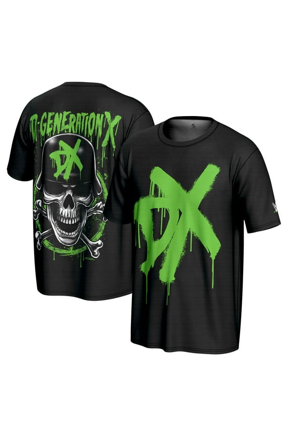 Men's ProSphere Black D-Generation X Helmet T-Shirt