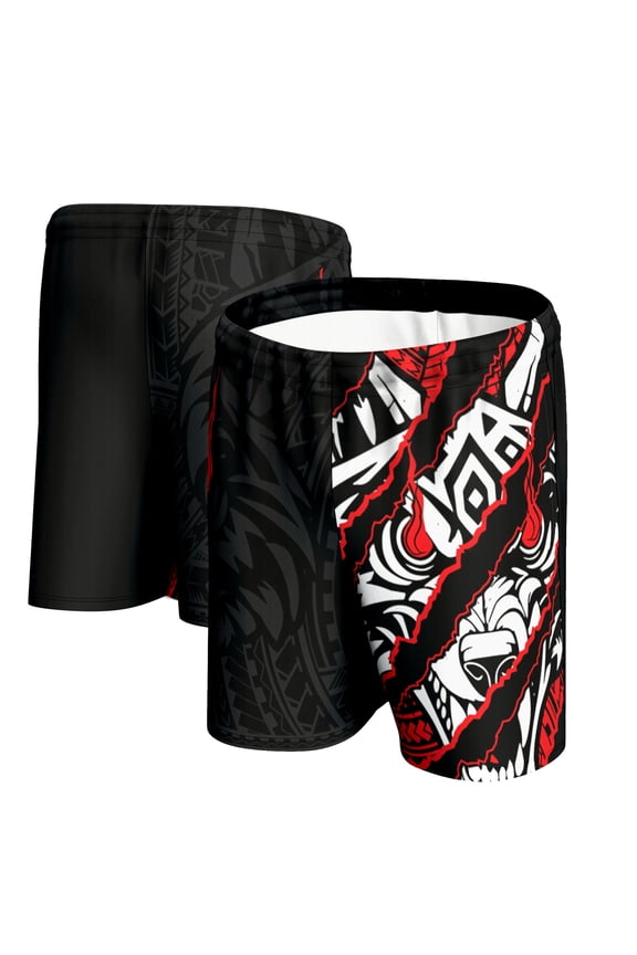 Men's ProSphere Black Jacob Fatu Claw Mark Shorts