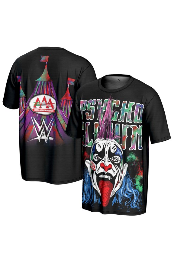 Men's ProSphere Black Psycho Clown AAA T-Shirt