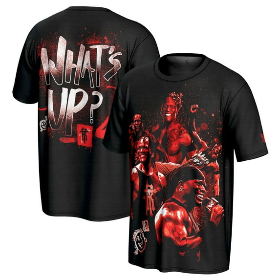 Men's ProSphere Black R-Truth Superstar T-Shirt