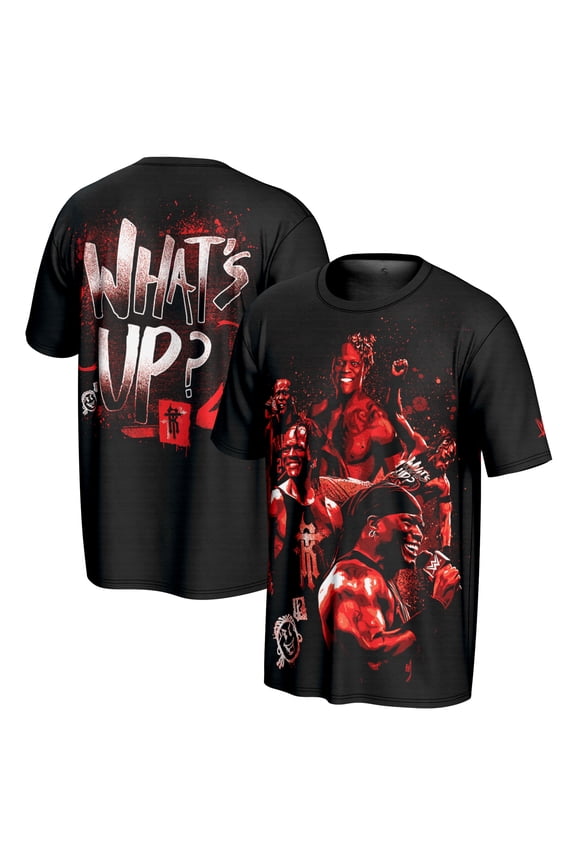 Men's ProSphere Black R-Truth Superstar T-Shirt