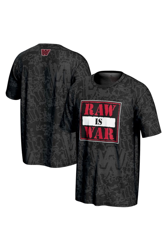 Men's ProSphere Black RAW IS WAR Camo T-Shirt