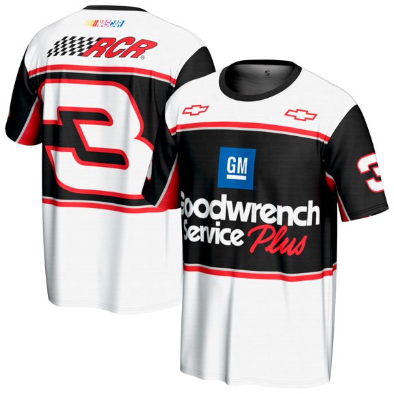 Men's ProSphere Black Richard Childress Racing Sublimated T-Shirt