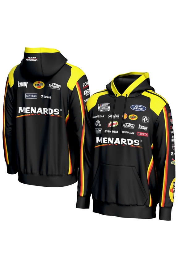 Men's ProSphere  Black Ryan Blaney All Over Print Hoodie