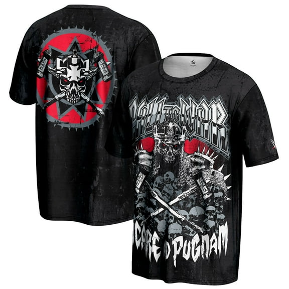 Men's ProSphere Black Triple H Call To War T-Shirt