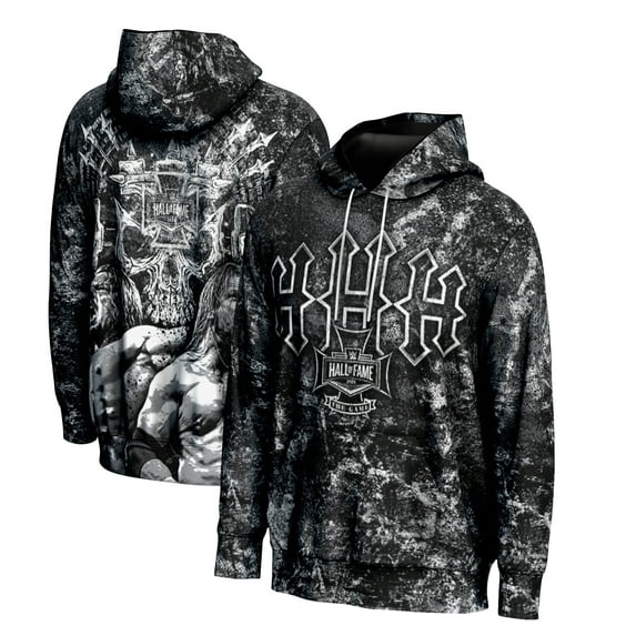 Men's ProSphere Black Triple H Hall of Fame Pullover Hoodie