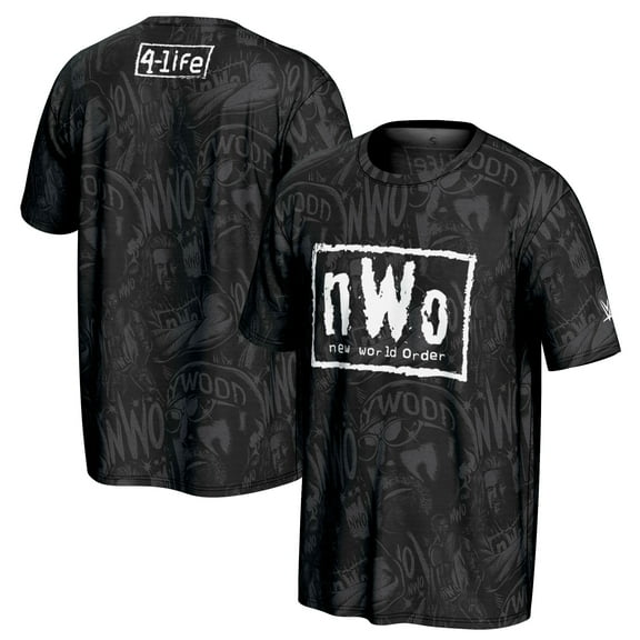 Men's ProSphere Black nWo 4-Life T-Shirt
