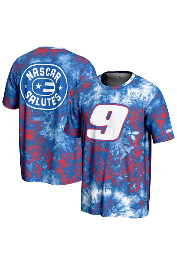 Men's-ProSphere Blue Chase Elliott 2025 NASCAR Salutes Collection T-Shirt