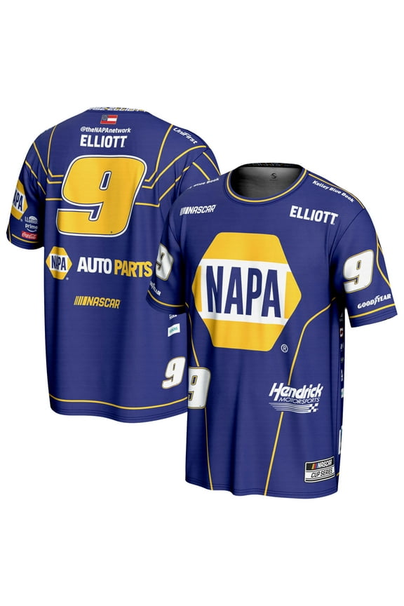 Youth ProSphere  Blue Chase Elliott All Over Print T-Shirt