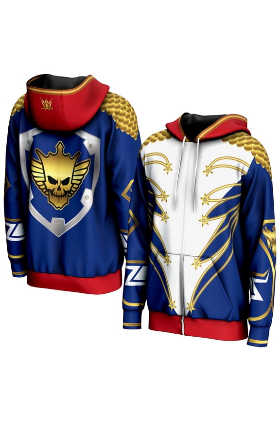 Youth ProSphere Blue Cody Rhodes WrestleMania 40 Entrance Full-Zip Jacket