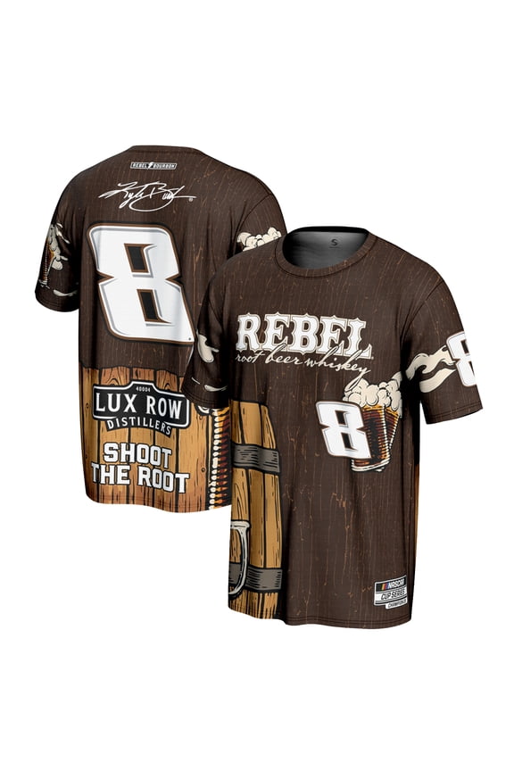 Men's ProSphere Blue Kyle Busch Rebel Rootbeer T-Shirt