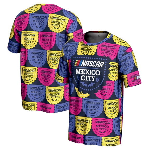 Men's ProSphere Blue Mexico City Race All Over Print T-Shirt