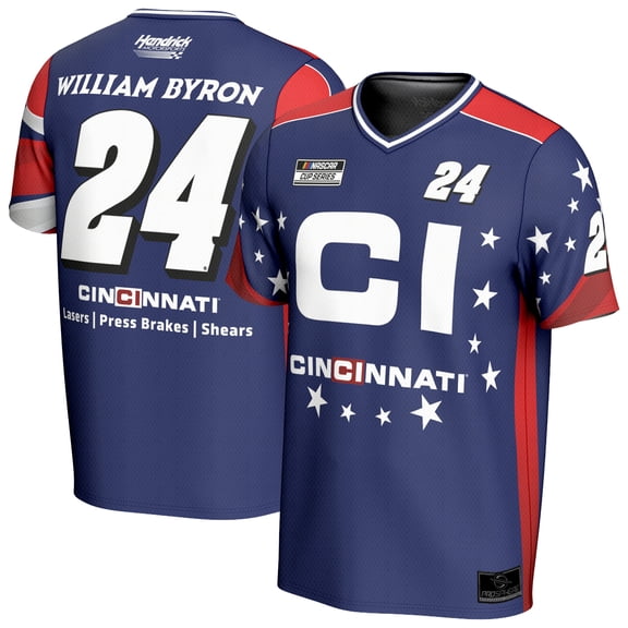 Men's ProSphere Blue William Byron Cincinnati Soccer Jersey