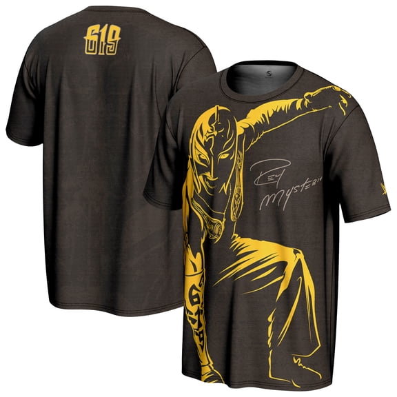 Men's ProSphere Brown Rey Mysterio San Diego T-Shirt