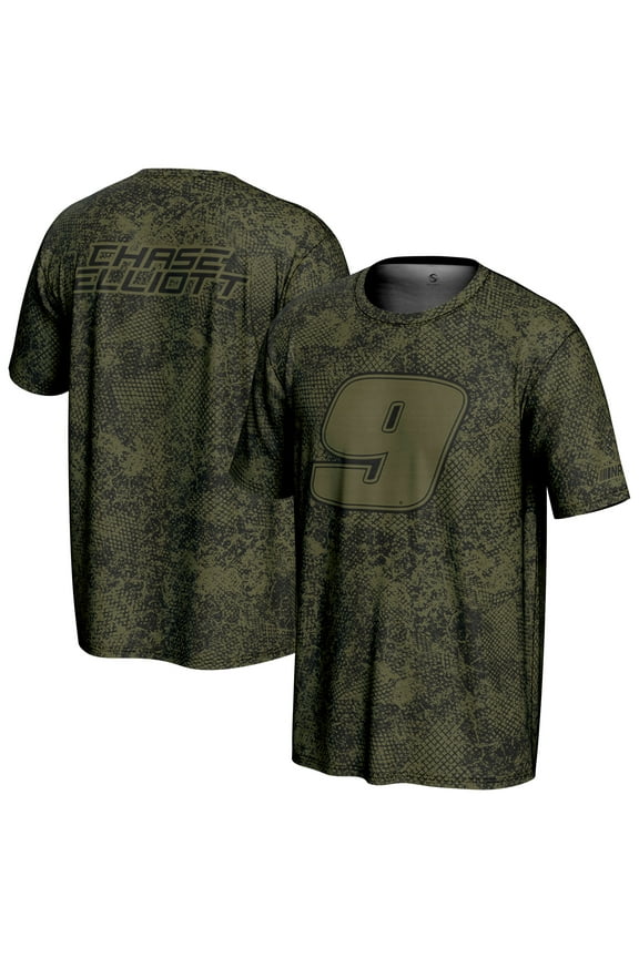 Men's-ProSphere Green Chase Elliott 2025 NASCAR Salutes Collection T-Shirt