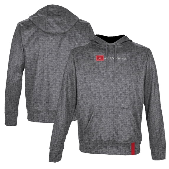 Men's ProSphere Heather Gray Boston University Arts & Science Pullover Hoodie