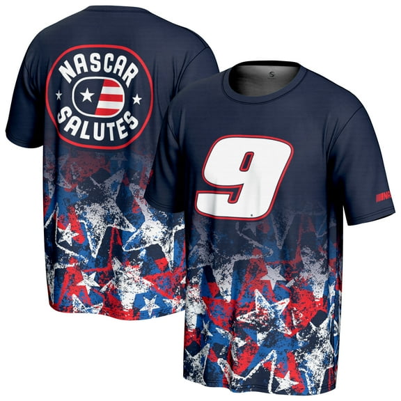 Men's-ProSphere Navy Chase Elliott 2025 NASCAR Salutes Collection T-Shirt