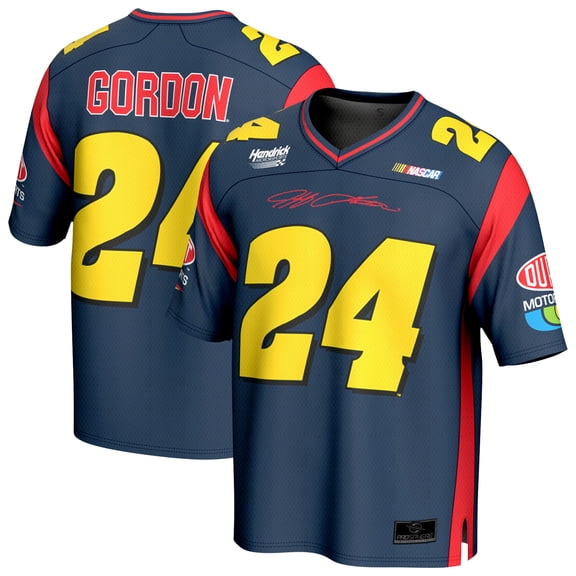 Men's ProSphere Navy Jeff Gordon DuPont Football Fashion Jersey