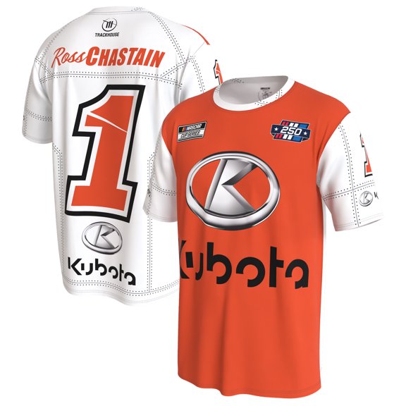 Men's ProSphere  Orange Ross Chastain Kubota T-Shirt