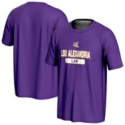 Mens ProSphere Purple LSU-Alexandria General Law Name Drop T-Shirt
