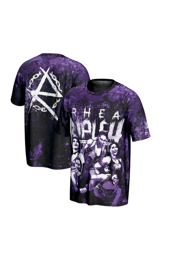 Men's ProSphere Purple Rhea Ripley Superstar T-Shirt