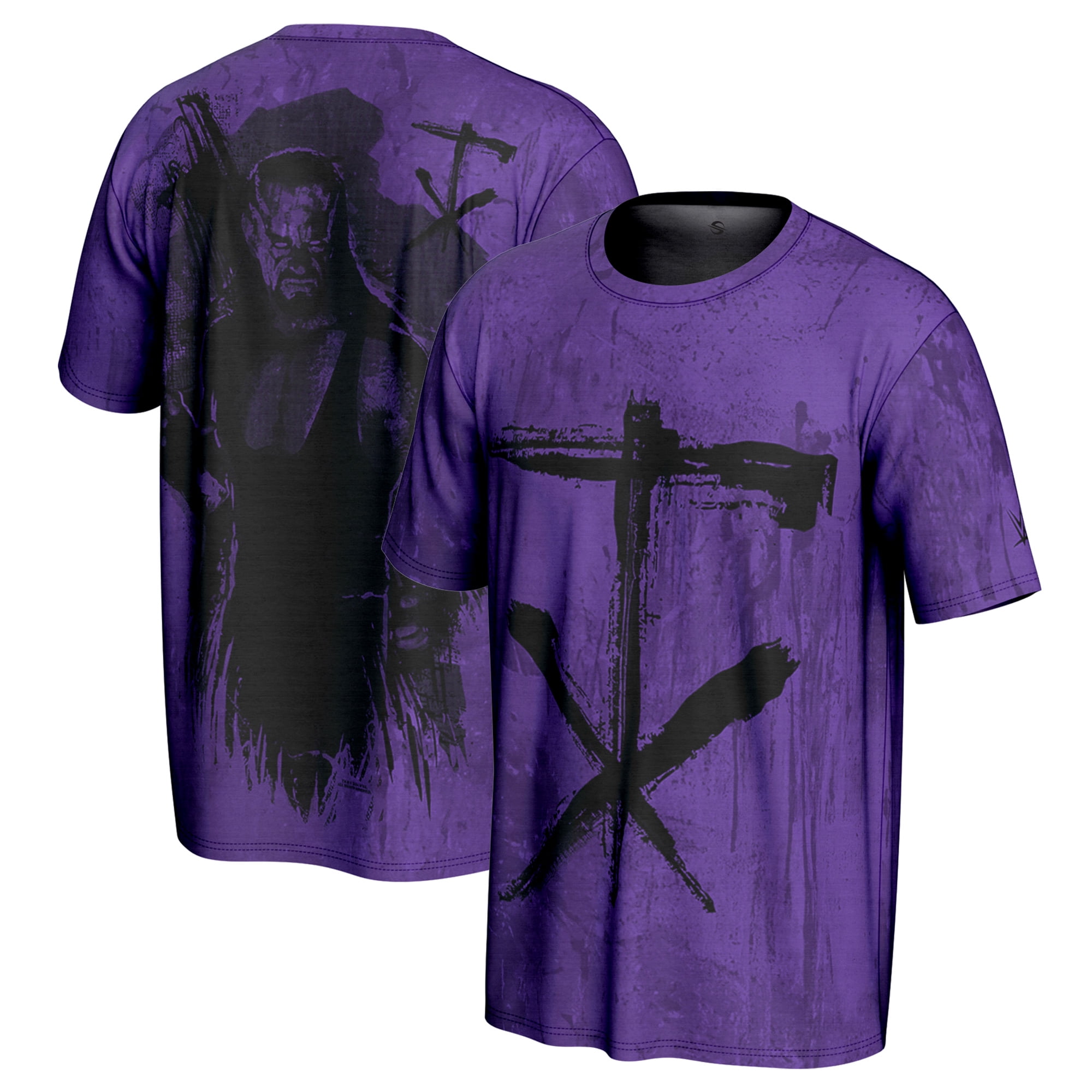 Men's ProSphere Purple The Undertaker Symbol T-Shirt - Walmart.com, image size:2000x2000