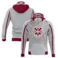 thumbnail image 1 of Men's ProSphere Red Hampden-Sydney College Tigers Heritage Scuba Neck Pullover Hoodie, 1 of 3