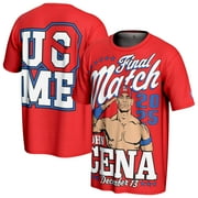 Mens ProSphere Red John Cena Final Match T-Shirt