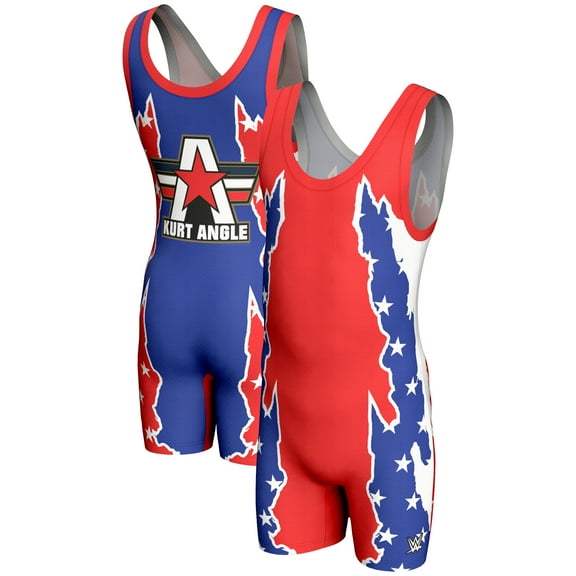 Men's ProSphere Red Kurt Angle Superstar Singlet
