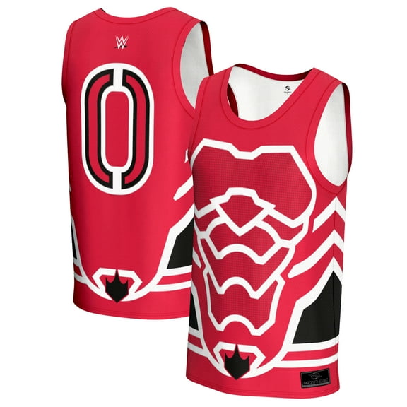 Men's ProSphere Red Penta In-Ring Basketball Fashion Jersey