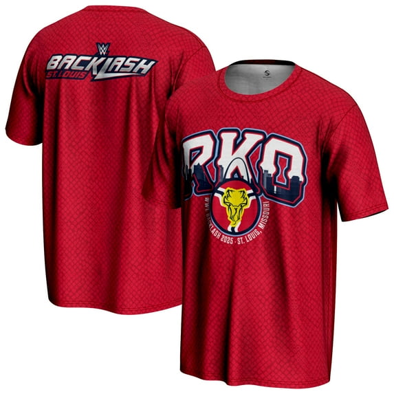 Men's ProSphere Red Randy Orton Backlash 2025 T-Shirt