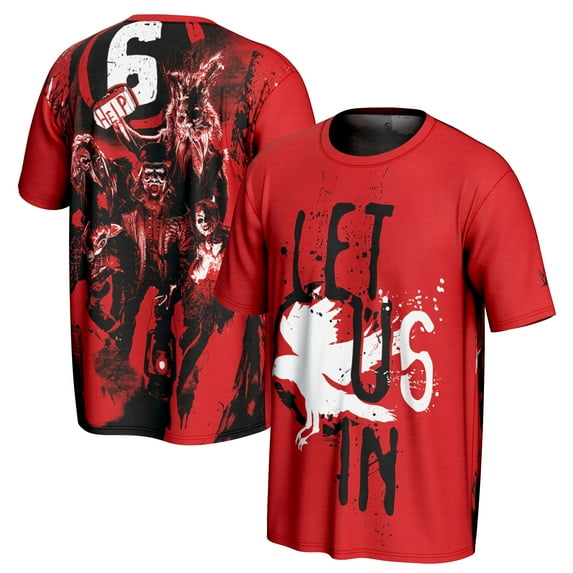 Men's ProSphere Red Wyatt Sicks Let Us In T-Shirt
