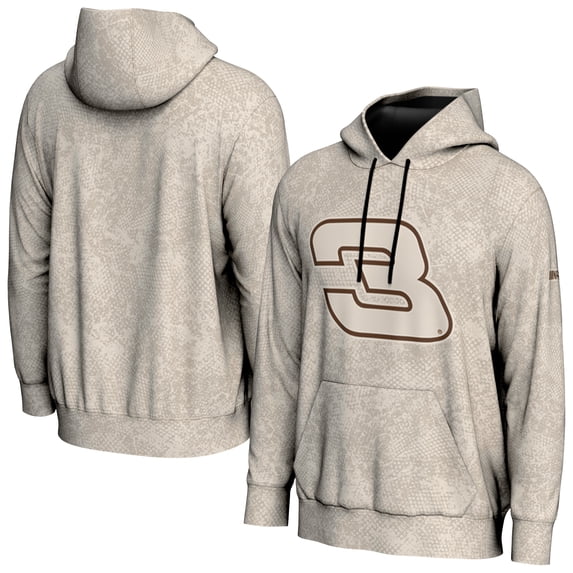 Men's-ProSphere Tan Richard Childress Racing 2025 NASCAR Salutes Collection Pullover Hoodie