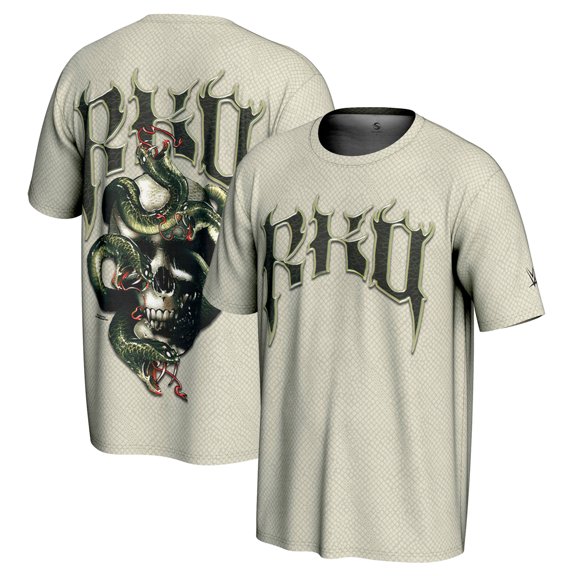 Men's ProSphere Tan Randy Orton RKO Skull T-Shirt