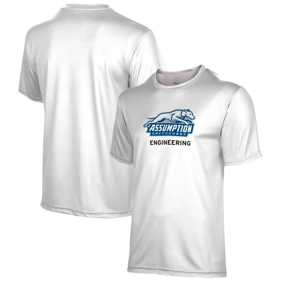Men's ProSphere White Assumption Greyhounds Engineering T-Shirt