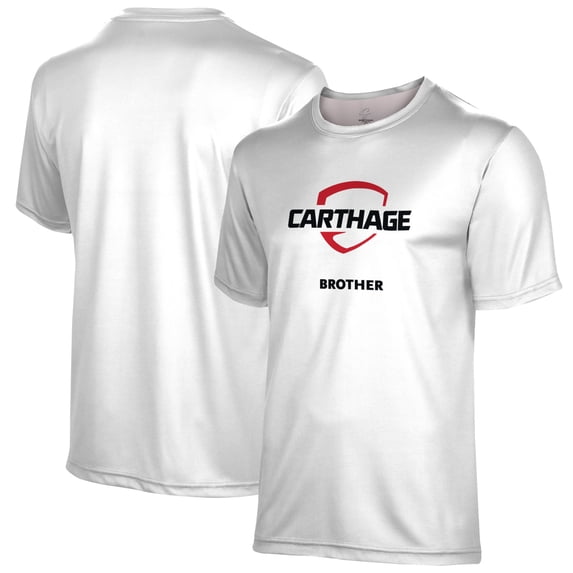 Men's ProSphere White Carthage Firebirds Brother T-Shirt