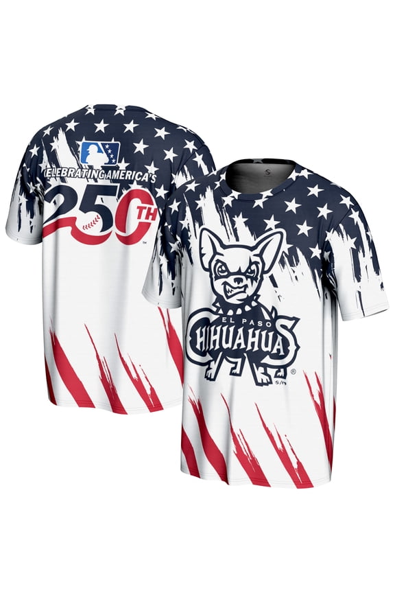 Men's ProSphere White El Paso Chihuahuas Lightweight 250 Americana T-Shirt