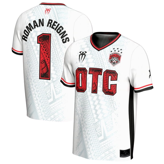 Men's ProSphere White Roman Reigns Soccer Jersey