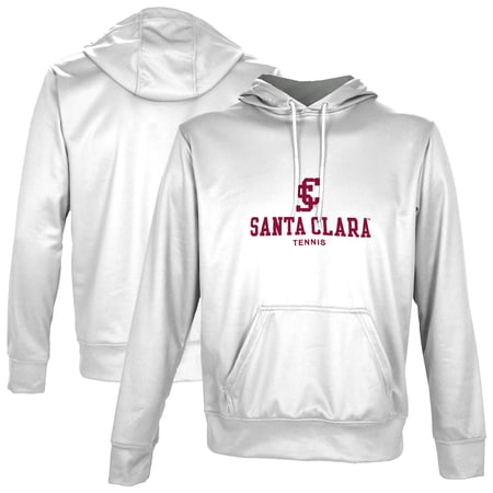 Men's-ProSphere White Santa Clara Broncos Tennis Pullover Hoodie