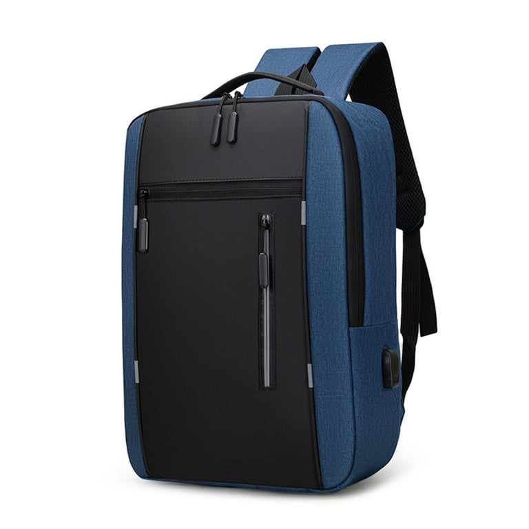 Men s Professional Business Backpack with USB Large Capacity Laptop Shoulder Bag Executive Briefcase Walmart