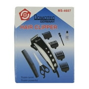 Mens Professional Hair Cutting Clipper 9 Pc Set Haircut Machine Beard Trimmer Barber Kit