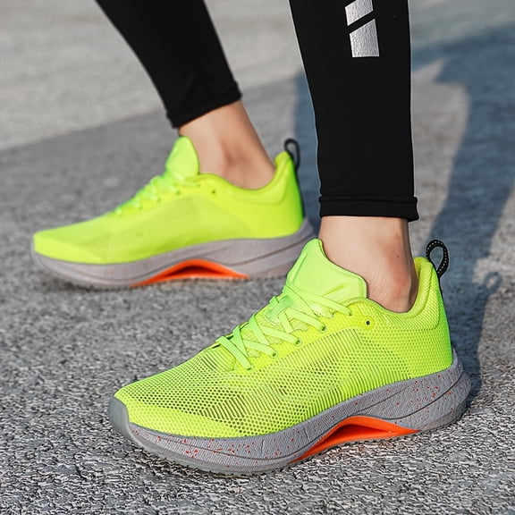 Men's Professional Marathon Running Shoes with Full-Foot Carbon Plate, 2026 New Spring Anti-Slip Shock-Absorbing Training Sports Sneakers