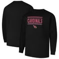 thumbnail image 1 of Men's Profile  Black Arizona Cardinals Big & Tall Pop Long Sleeve T-Shirt, 1 of 3