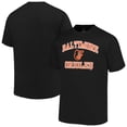 thumbnail image 1 of Men's Profile Black Baltimore Orioles Big & Tall Heart & Soul T-Shirt, 1 of 3